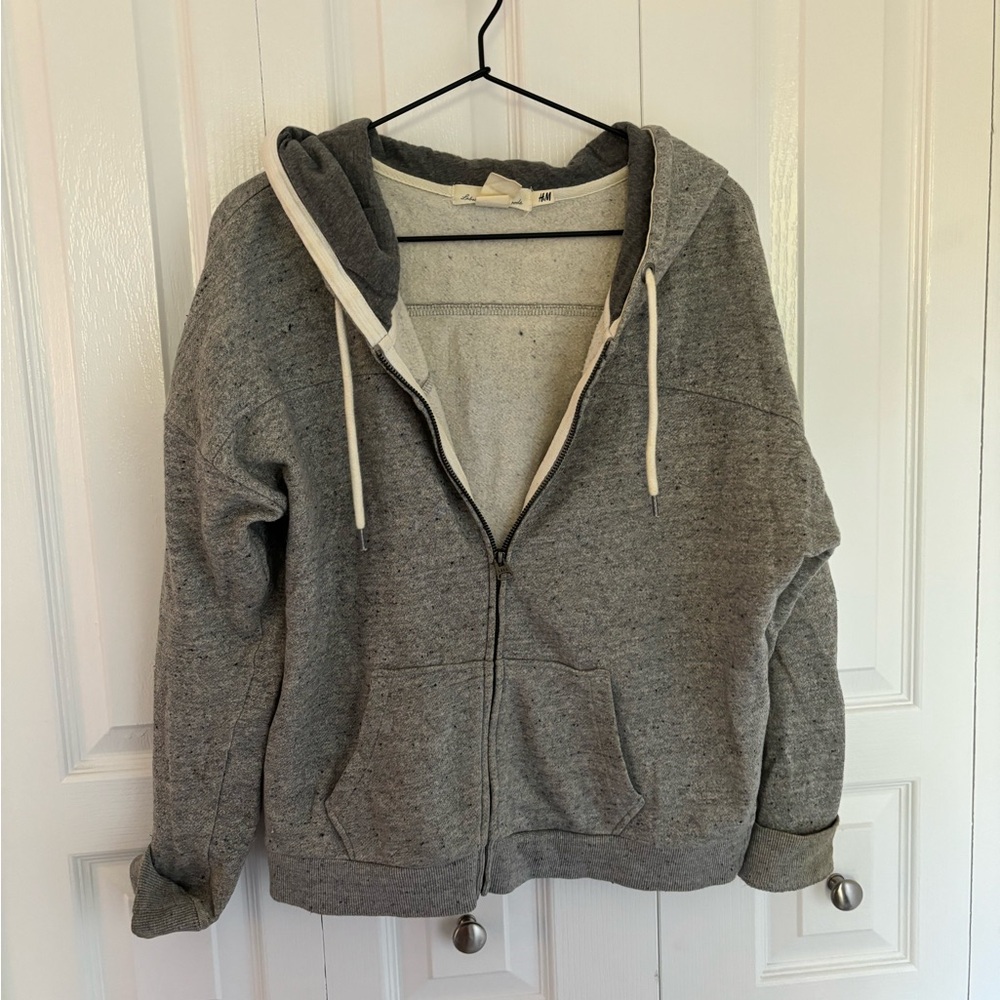 H&M Gray L.O.G.G. Sweater